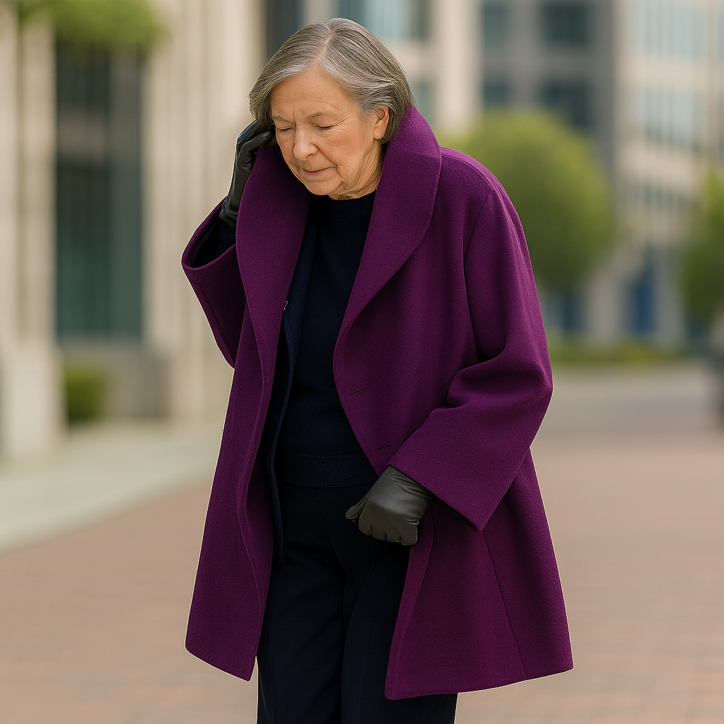 HANNA | Elegancki Casualowy Płaszcz