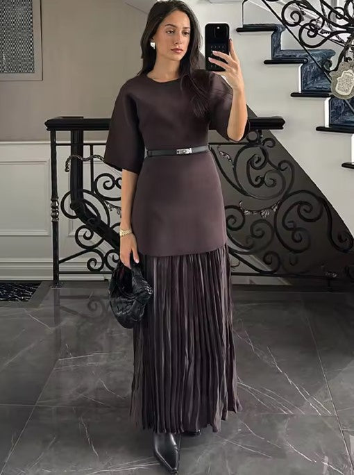 MICHAELA | Elegancka Ręcznie Robiona Sukienka