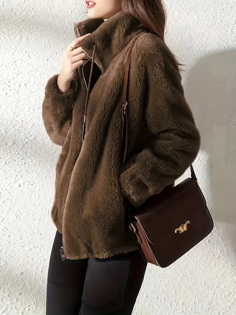 AMABEL | Stylowa, casualowa, miękka kurtka