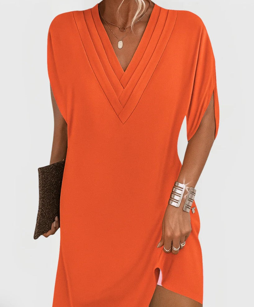 MIA | Elegancka Sukienka Maskująca Brzuch